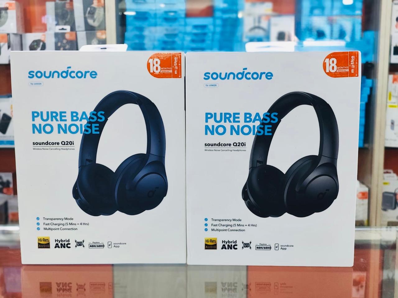 Anker Soundcore Q20i Over-Ear Headphones with Active Noise Cancelling