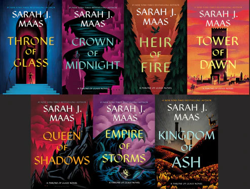 Throne of Glass Series by Sarah J. Maas