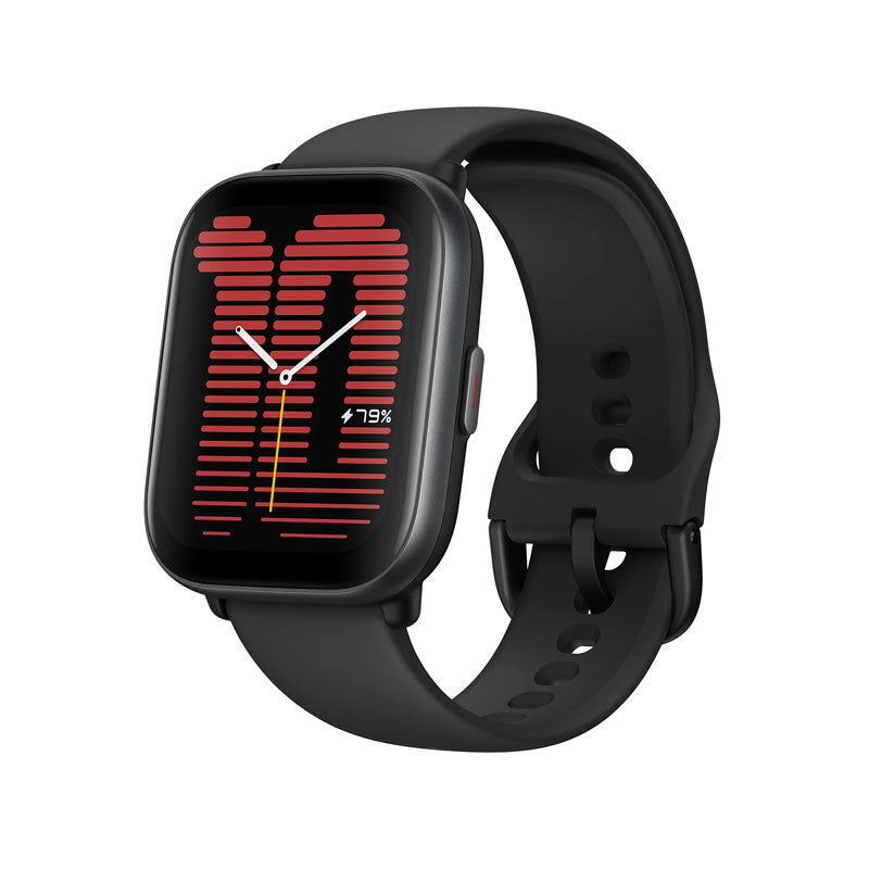 Amazfit ACTIVE 1.75" HD AMOLED Smart Watch with 5 ATM & GPS (5 Satellite) - Midnight Black
