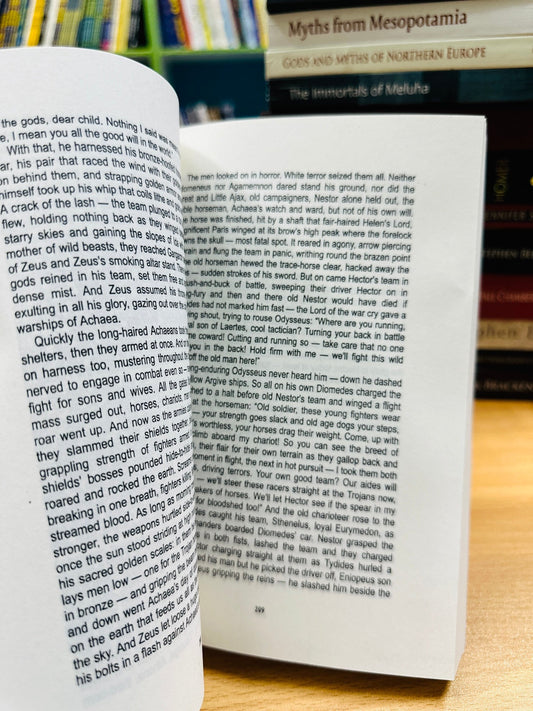 The Iliad Ð Homer (trans. Robert Fagles or Emily Wilson)