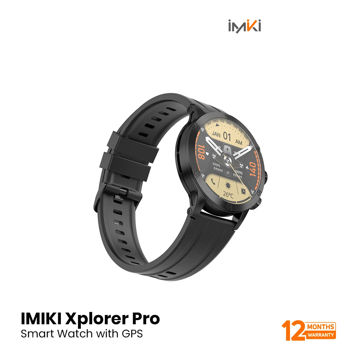 IMIKI Xplorer Pro Smart Watch with GPS EDH260164