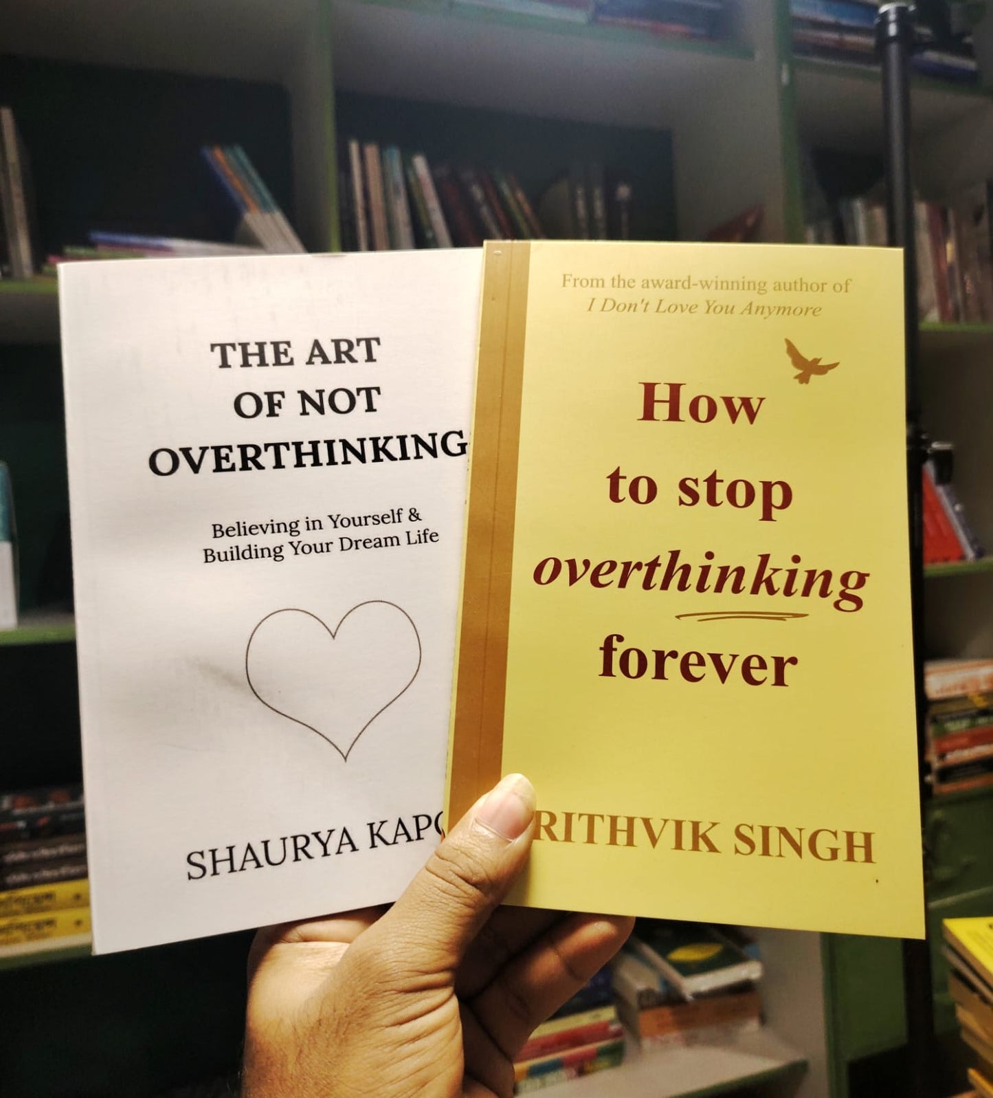 Overthinking set- How to stop Overthinking_Rithvik Singh & The art of not Overthinking_Shaurya Kapoor