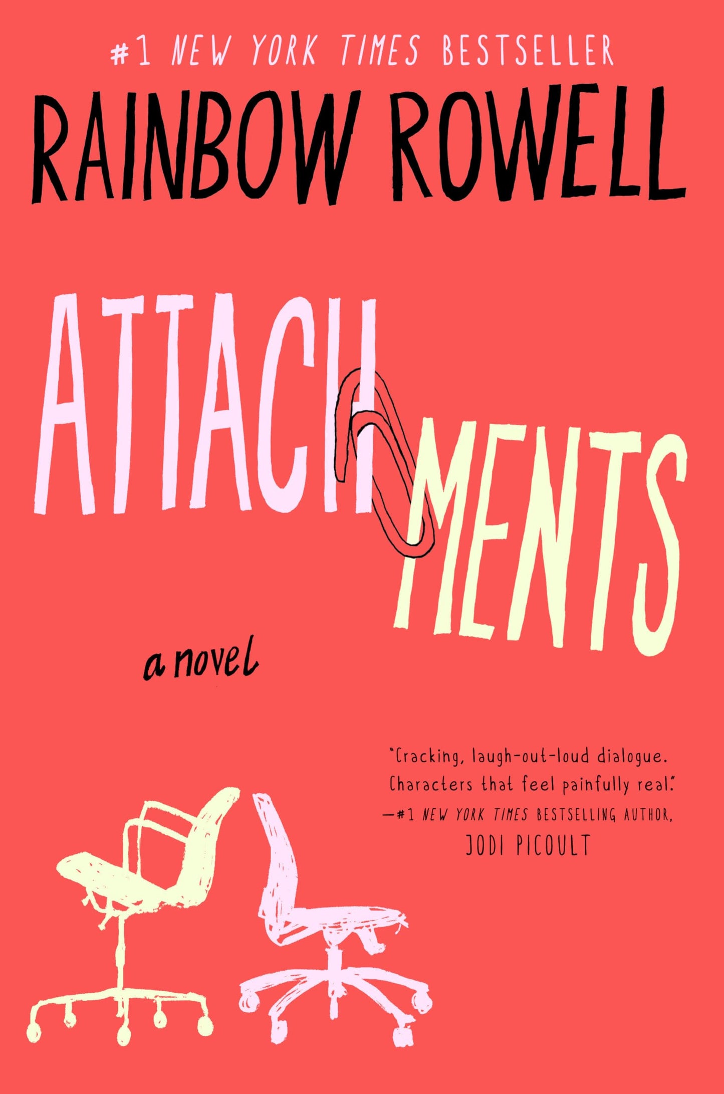 Attachments by Rainbow Rowell (Author)