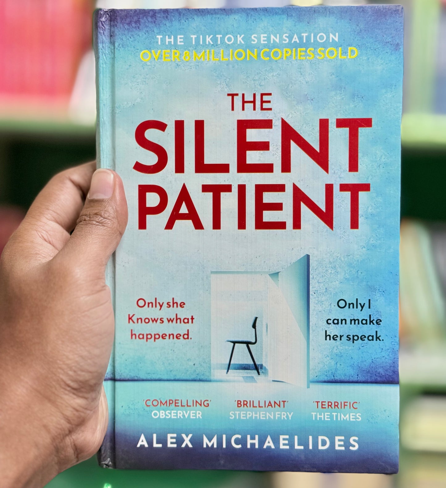 The Silent Patient Author: Alex Michaelides-Best Quality Hardcover.