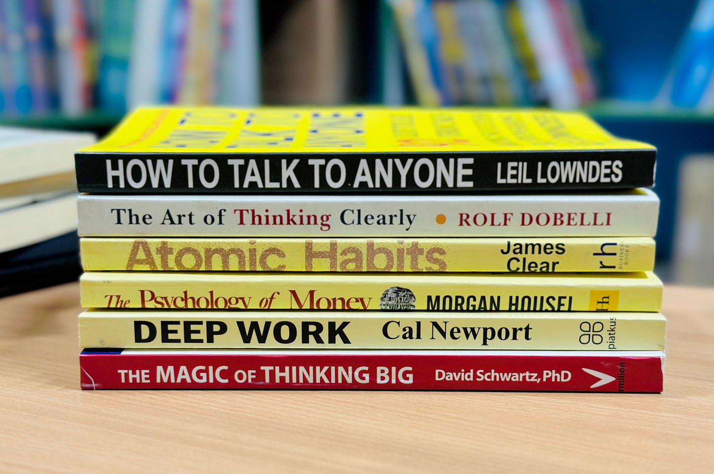 Self Help Book Combo 6 book. Regular print