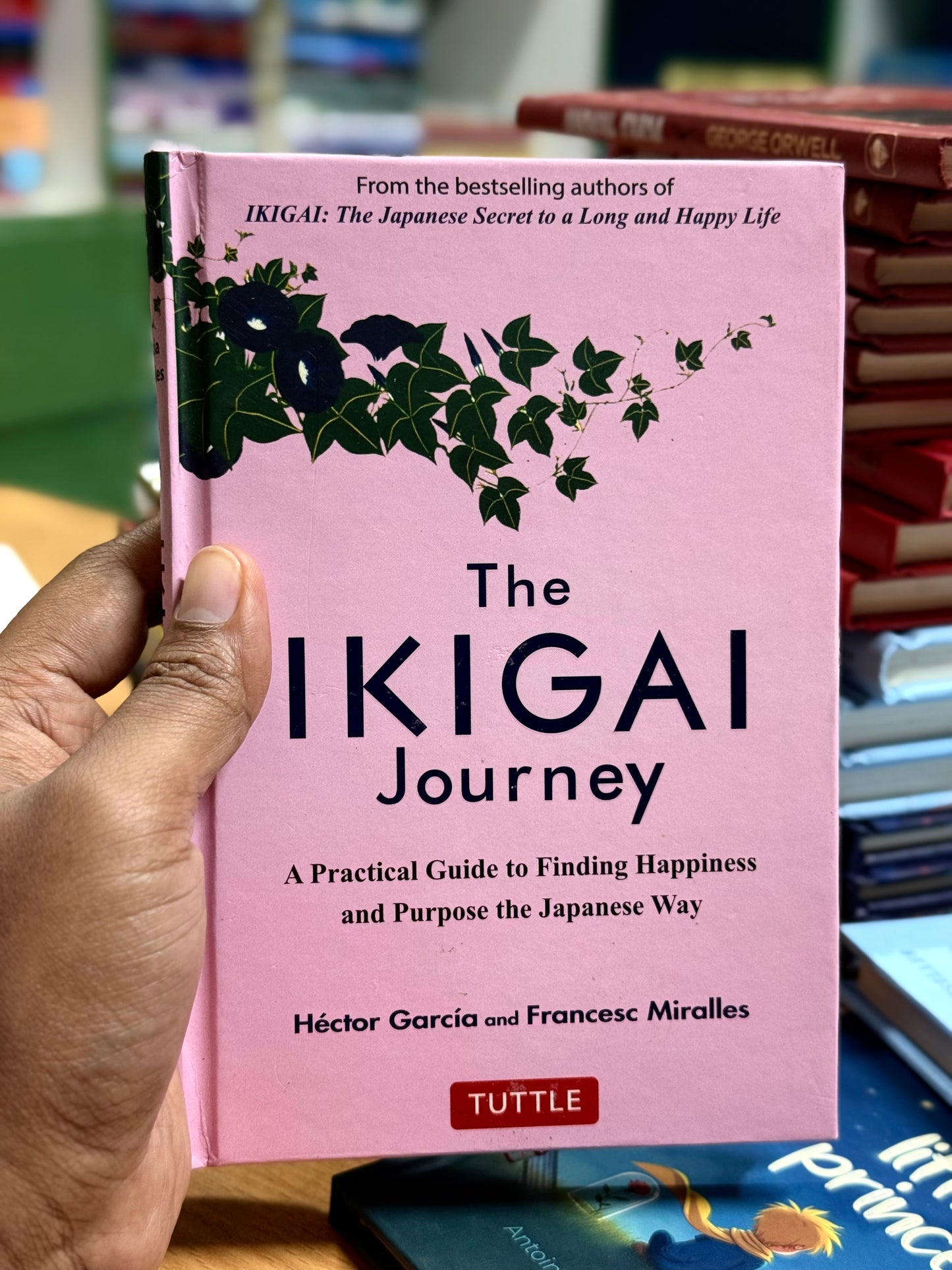 The Ikigai Journey-Authors: Héctor García & Francesc Miralles- Best Quality Hardcover
