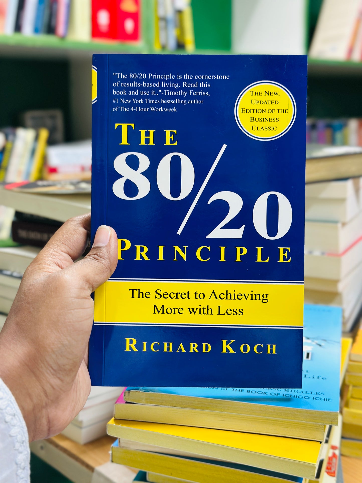 The 80/20 Principle: The Secret to Achieving More with Less Author: Richard Koch