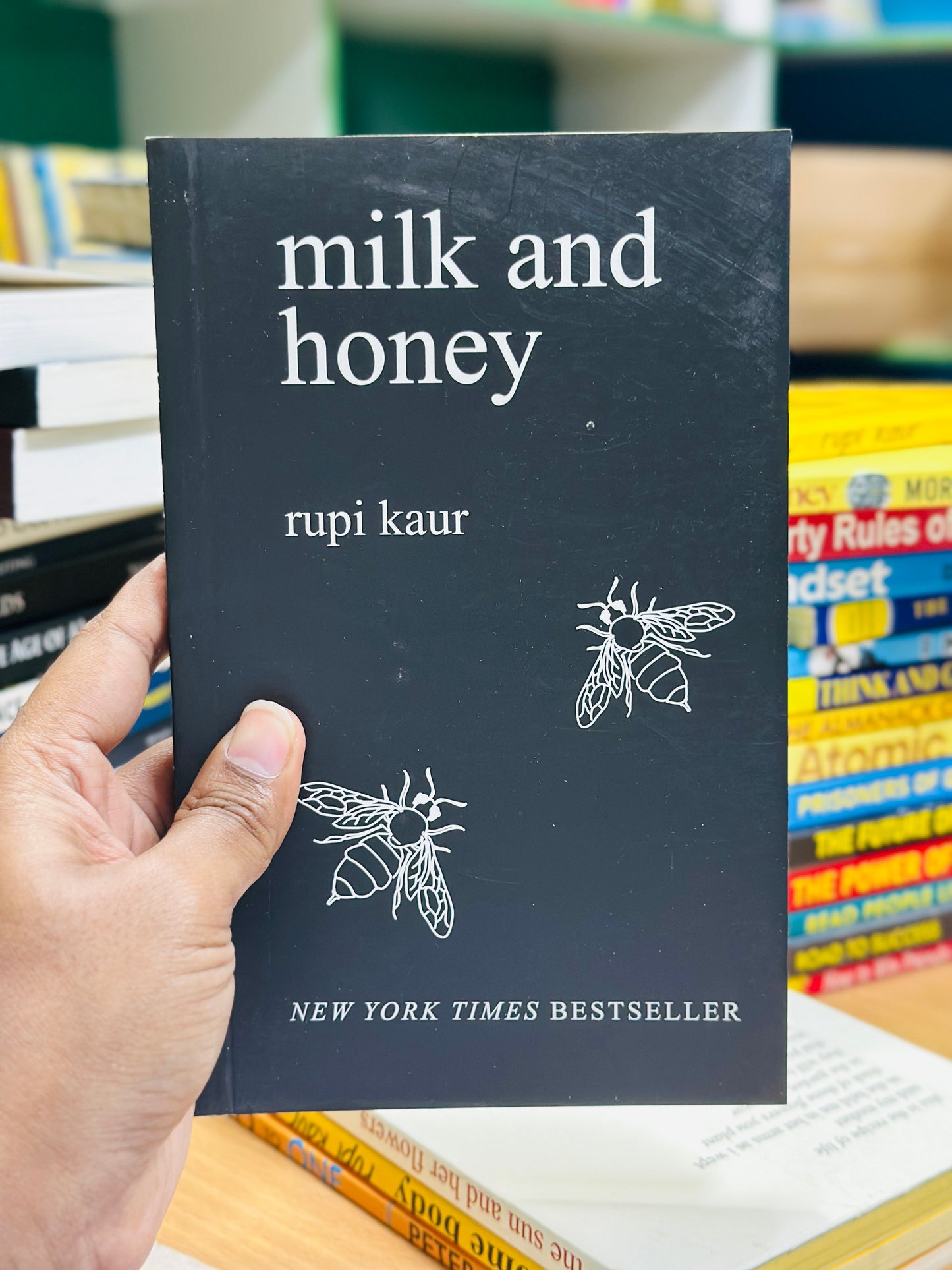 Book Title: Milk and Honey Author: Rupi Kaur