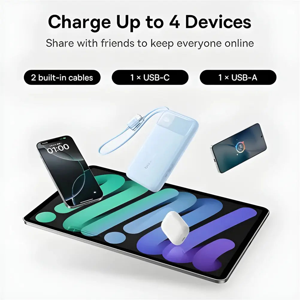 Baseus EnerFill FC11 20000mAh 30W Fast Charging Power Bank EDH 23455