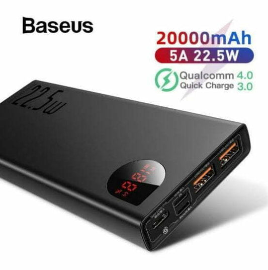 1 BASEUS PPADM20S (22.5W - 20000mAh) Power Bank EDH 23455