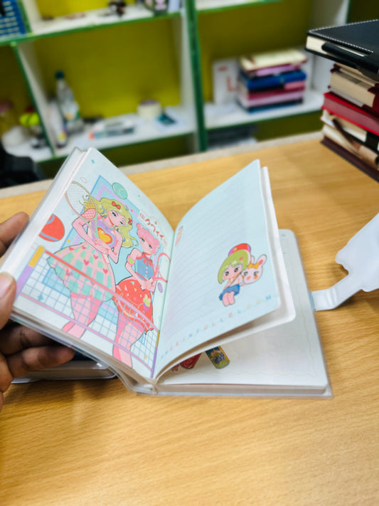 Fancy Notebook- White