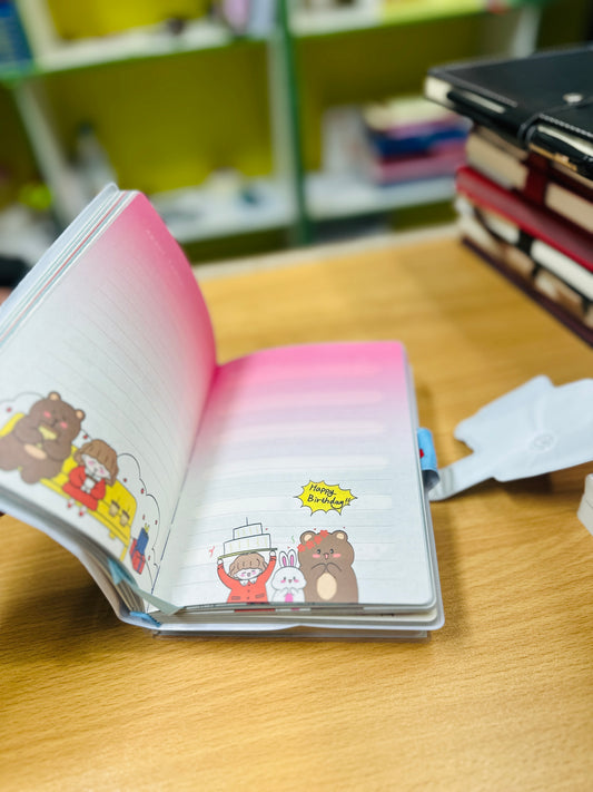 Fancy Notebook- Blue