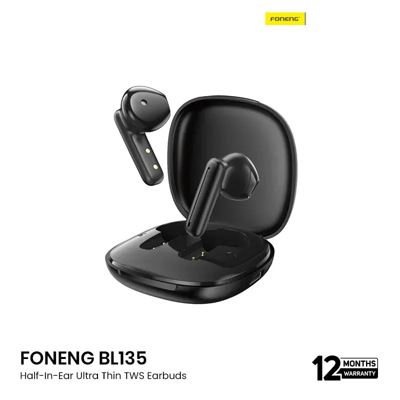 FONENG BL135 Half-In-Ear Ultra Thin TWS Earbuds EDH260301