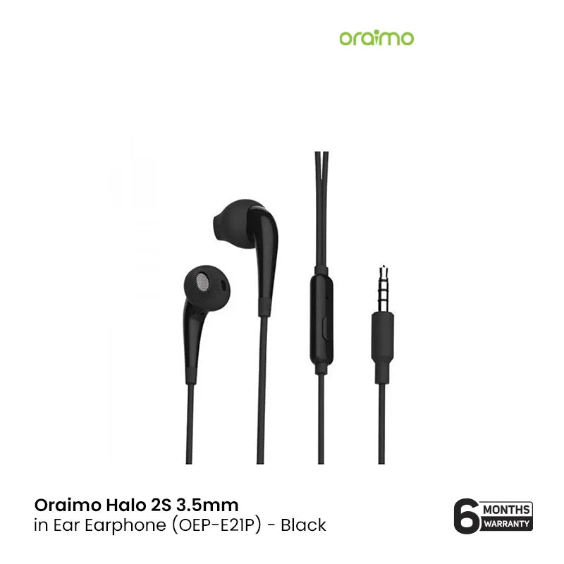 Oraimo Halo 2S 3.5mm In-Ear Earphone (OEP-E21P) EDH261419