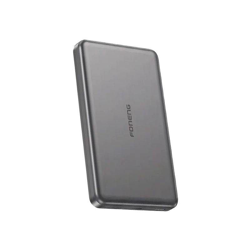 Foneng PX156 10000mAh Wireless Power Bank 20W + 15W - Dark Gray