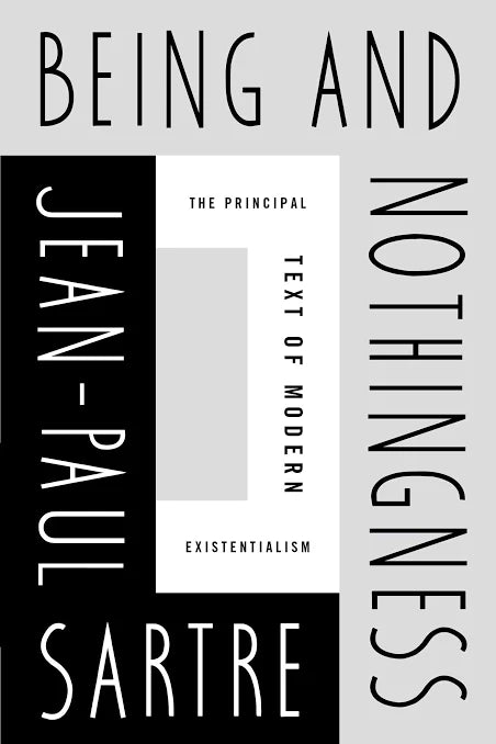 Being and Nothingness Book by Jean-Paul Sartre