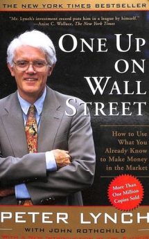 One Up On Wall Street - by Peter Lynch (Author)