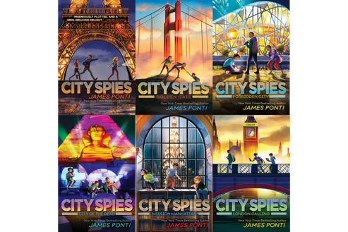 City Spies Series by James Ponti