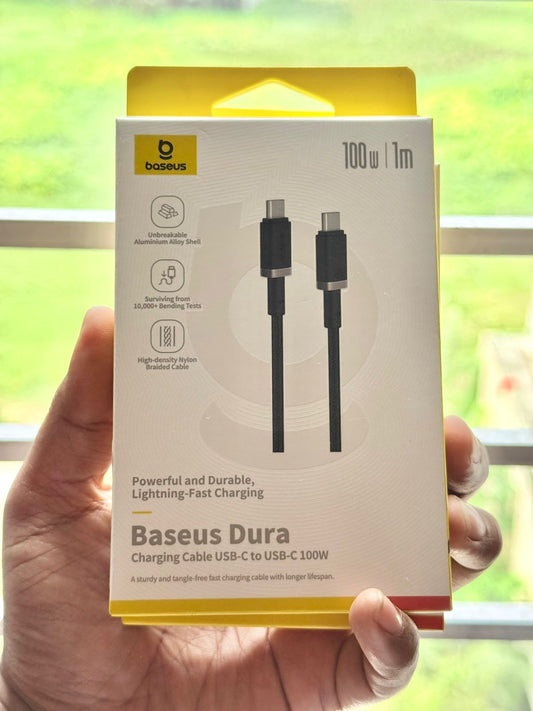 Baseus cable - Baseus Dura (100W USB-C to USB-C)