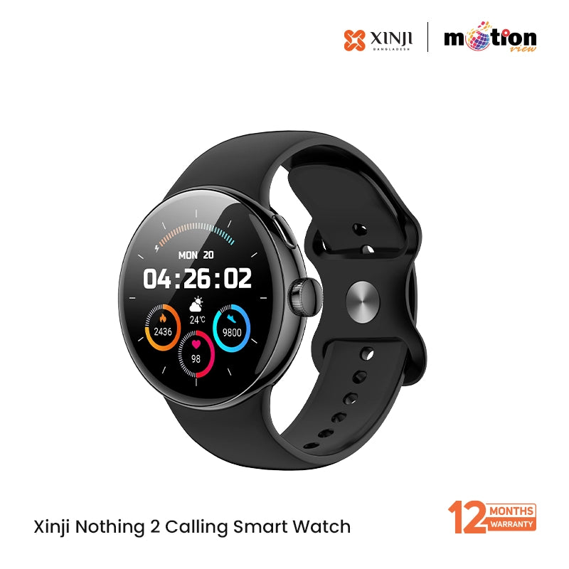 XINJI NOTHING 2 Calling Smart Watch - Black EDU 260457