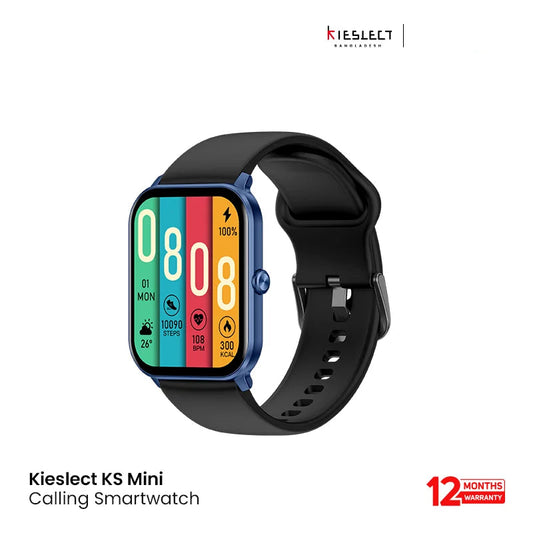 Kieslect KS Mini Calling AMOLED 1.78" Smart Watch - Blue EDU 260341