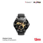 Kieslect Actor 1.6" AMOLED Display & 5ATM Waterproof BT Calling Smart Watch with GPS- Black EDU 260335