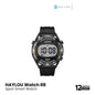 HAYLOU R8 1.43inch AMOLED Bluetooth Calling Smart Watch- Black EDU 260274