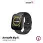 Amazfit Bip 5 1.91" TFT Display with IP68 Water-resistance & GPS Smart Watch - Black