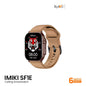 IMIKI SF1E Curved 2.01" AMOLED Calling Smart Watch - Brown EDU 260349