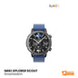 IMIKI XPLORER SCOUT 1.43" AMOLED Display With 3ATM Waterproof Smart Watch- Black+Blue
