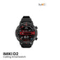 IMIKI D2 1.43" AMOLED BT Calling 3 ATM Smartwatch - Black EDU 260361