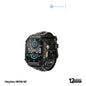 Haylou IRON N1 2.13" AMOLED Display With 5ATM Waterproof rugged Smart Watch- Black EDU 260236