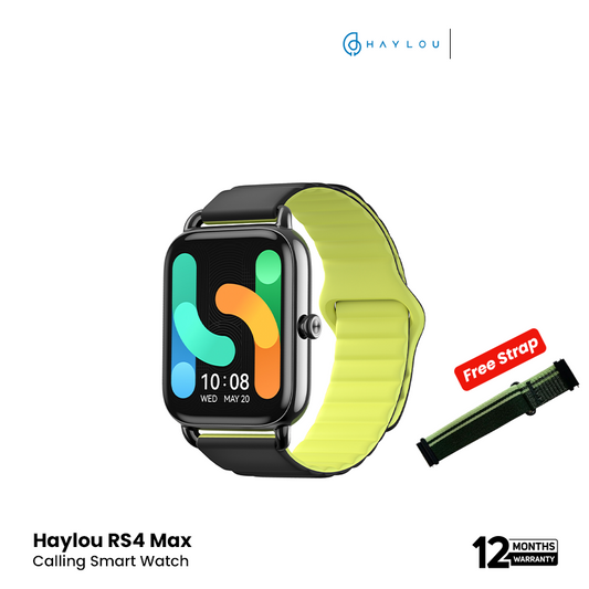 Haylou RS4 Max BT Calling Smartwatch - Blue EDU 260358