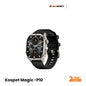 Kospet MAGIC P10 1.96" AMOLED With 5 ATM Water-resistance Smart Watch- Black