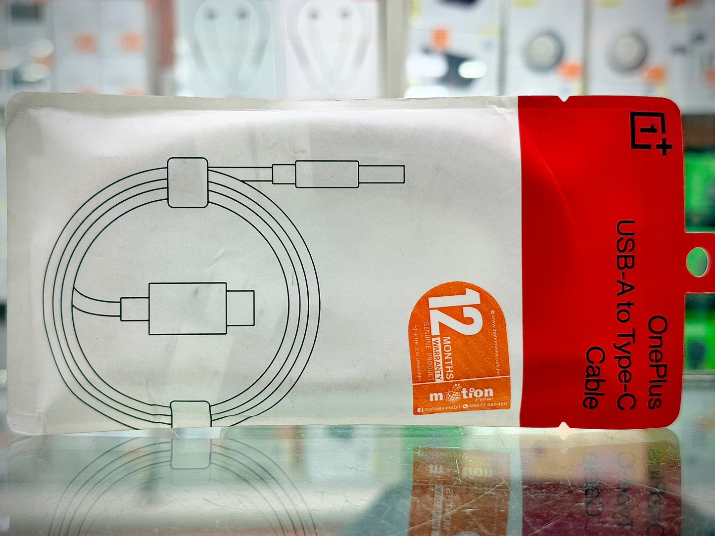 OnePlus 1.5M USB-A to Type-C Cable 10A- EDH260141