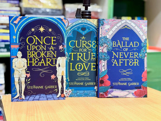 Stephanie Garber’s enchanting trilogy – Once Upon a Broken Heart &nbsp;The Ballad of Never After