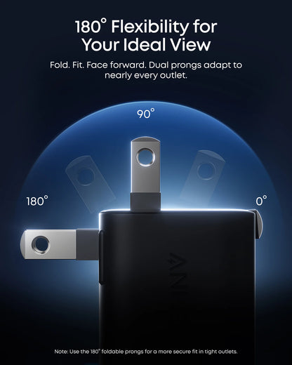 Anker Nano 45W Smart Display GaN Fast Charger (CN Version)
