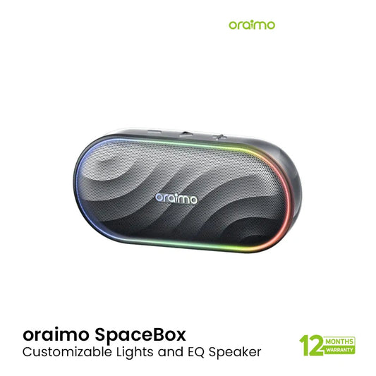 Oraimo SpaceBox FM with Customizable Lights and EQ Speaker (OBS-382) EDH261438