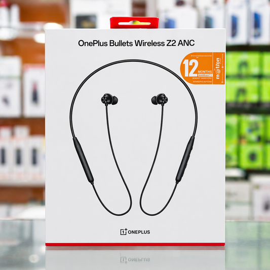 OnePlus Bullets Wireless Z2 ANC Bluetooth Neckband -45dB ANC