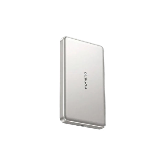 Foneng PX155 5000mAh Wireless Power Bank 20W + 15W - Silver
