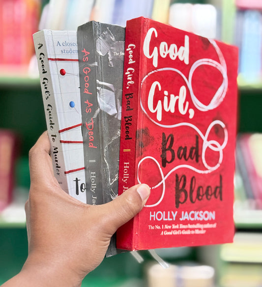 A Good Girl’s Guide to Murder trilogy by Holly Jackson -Best Quality Hardcover