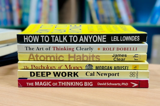 Self Help Book Combo 6 book. Regular print
