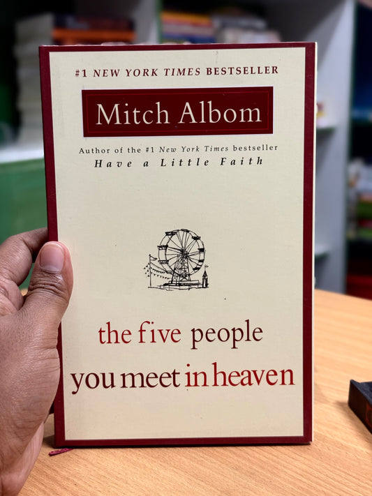 The Five People You Meet in Heaven Author: Mitch Albom-Best Quality Hardcover