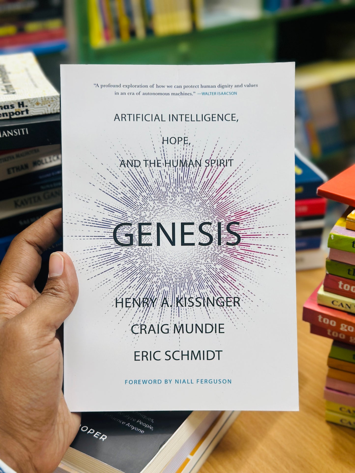 Genesis: Artificial Intelligence, Hope, and the Human Spirit