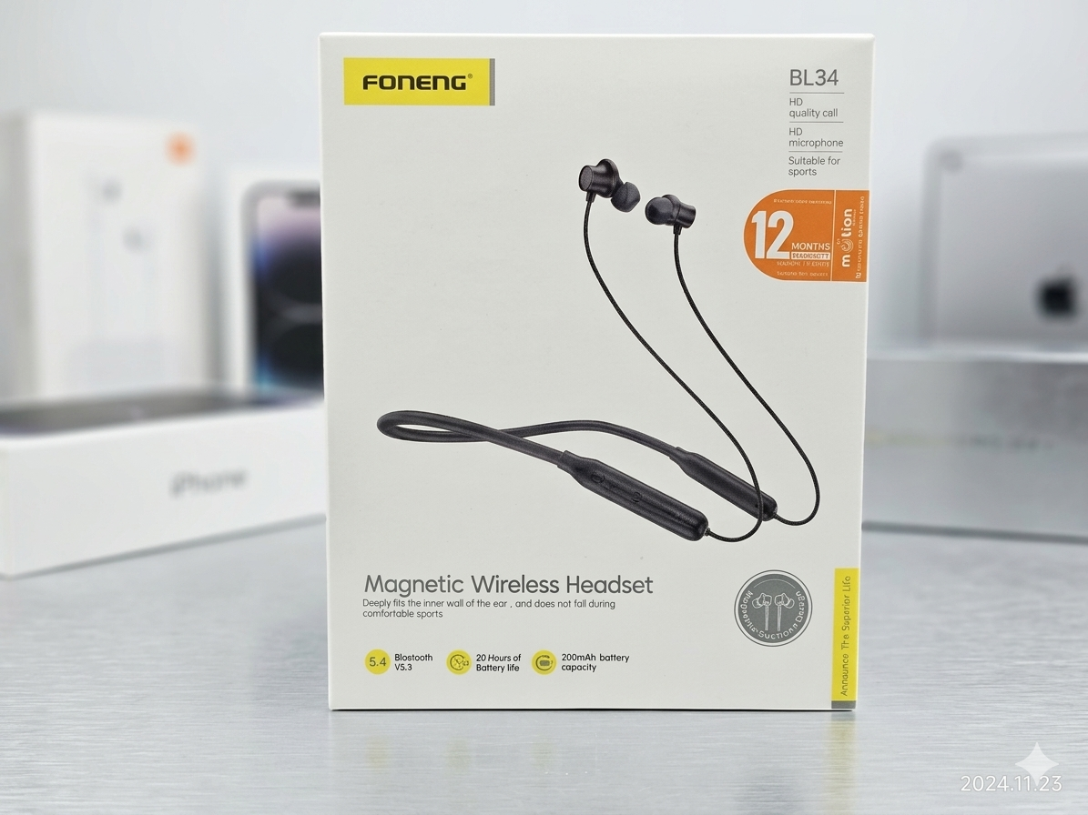 FONENG BL34 Neckband Bluetooth Earphone