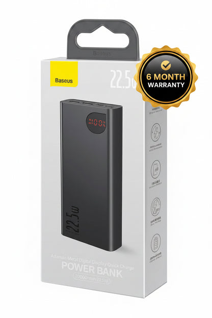 1 BASEUS PPADM20S (22.5W - 20000mAh) Power Bank	EDH 23455