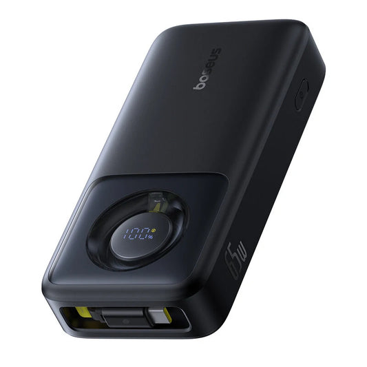 Baseus NOMOS Series 65W 20000mAh Power Bank with Built-in Retractable Type-C Cable  EDH 23455