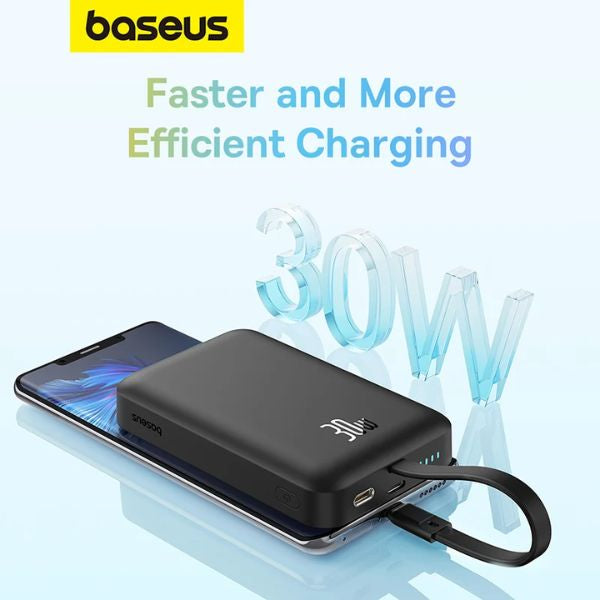 Baseus Magnetic Mini Wireless Cable 10000mAh 30W Power Bank EDH 23455