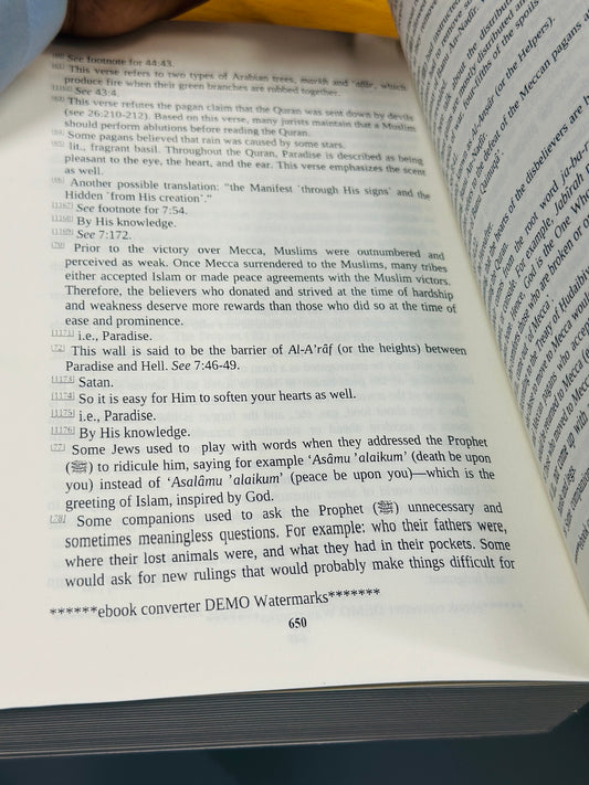 The Clear Quran-  Paperback – by Dr. Mustafa Khattab (Author)