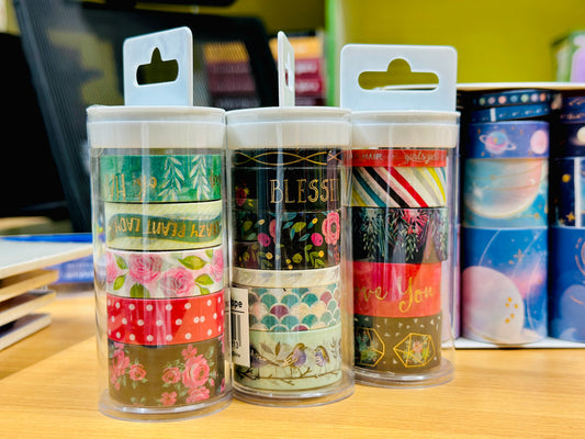 Premium Decorative Washi Tape Set - 10001